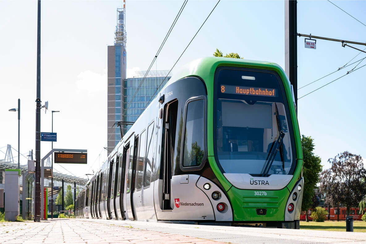 Hannover Fair Ground train station